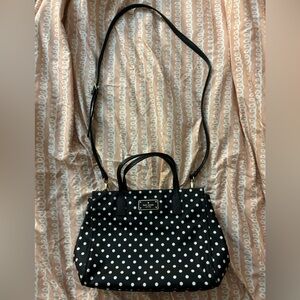 Kate Spade Polka Dot Handbag (Black)